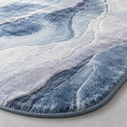 Glacier Veil Tencel Runner Rug